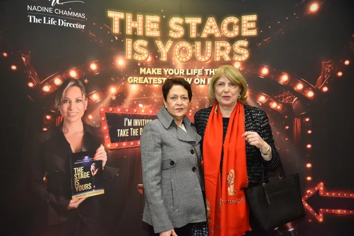 Nadine Chammas book signing